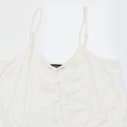 Cameo Rose Womens White   Basic Tank Size 10