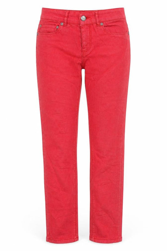 Womens UK Size 26 in Only Regular Fit Skinny Red Jeans