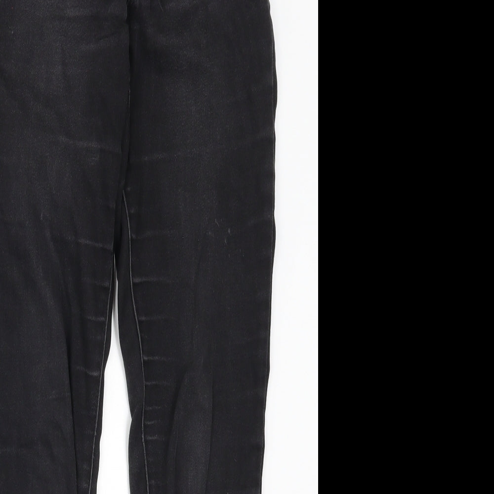 George Womens Black  Denim Jegging Jeans Size 8 L28.5 in