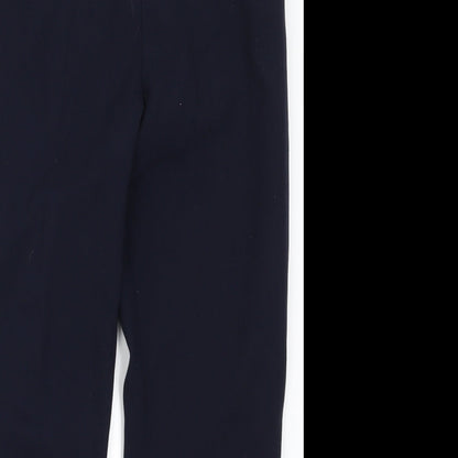 Womens UK Size 14 Marks and Spencer Regular Fit  Blue Trousers