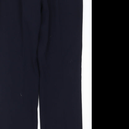 Womens UK Size 14 Marks and Spencer Regular Fit  Blue Trousers