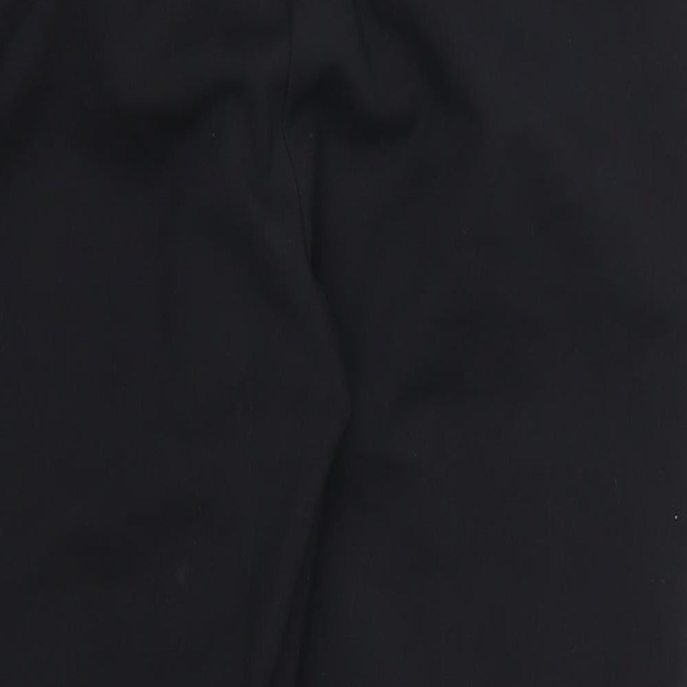 Womens UK Size 12 Oasis Regular Fit  Black Trousers