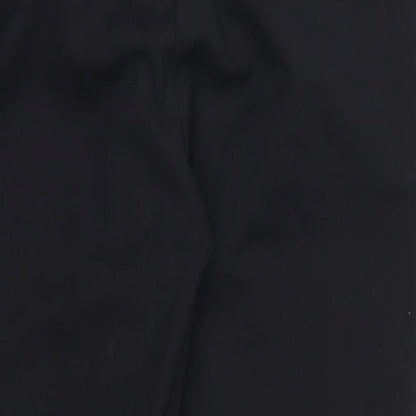 Womens UK Size 12 Oasis Regular Fit  Black Trousers