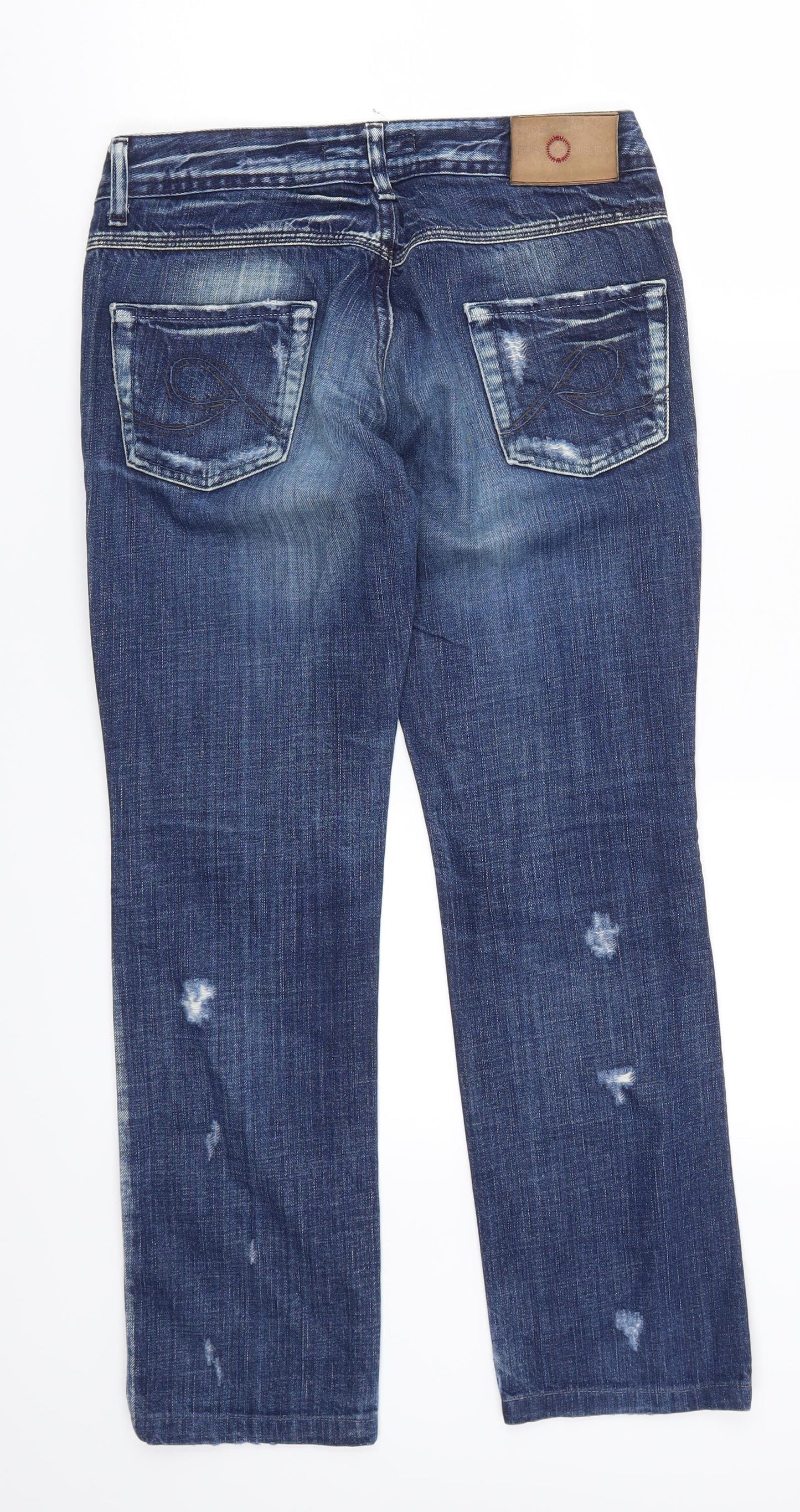 Ross Disera Womens Blue  Denim Skinny Jeans Size 28 in L28 in