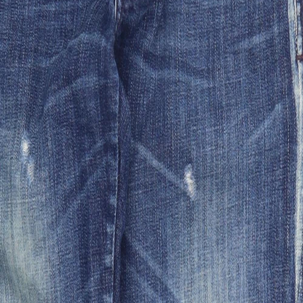 Ross Disera Womens Blue  Denim Skinny Jeans Size 28 in L28 in