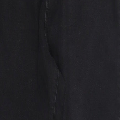 Denim Co Womens Black  Denim Skinny Jeans Size 14 L27 in