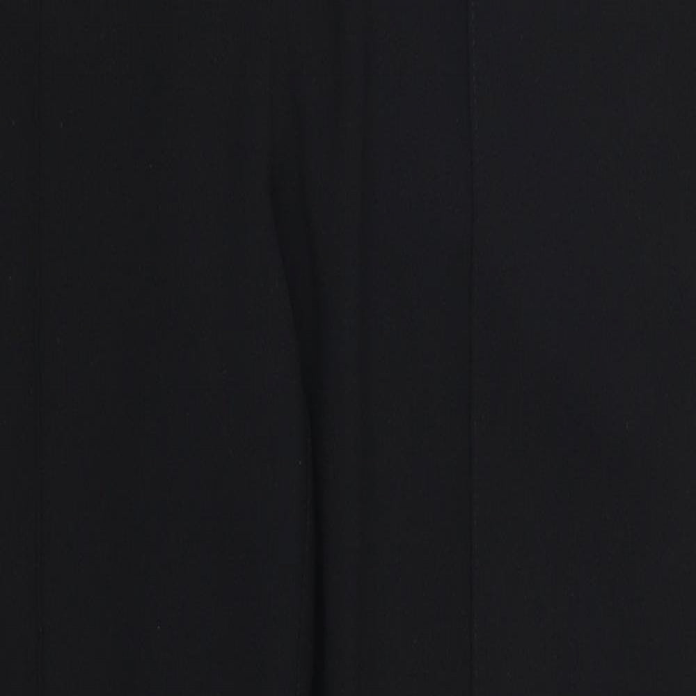 F&F Womens Black   Trousers  Size 12 L26 in