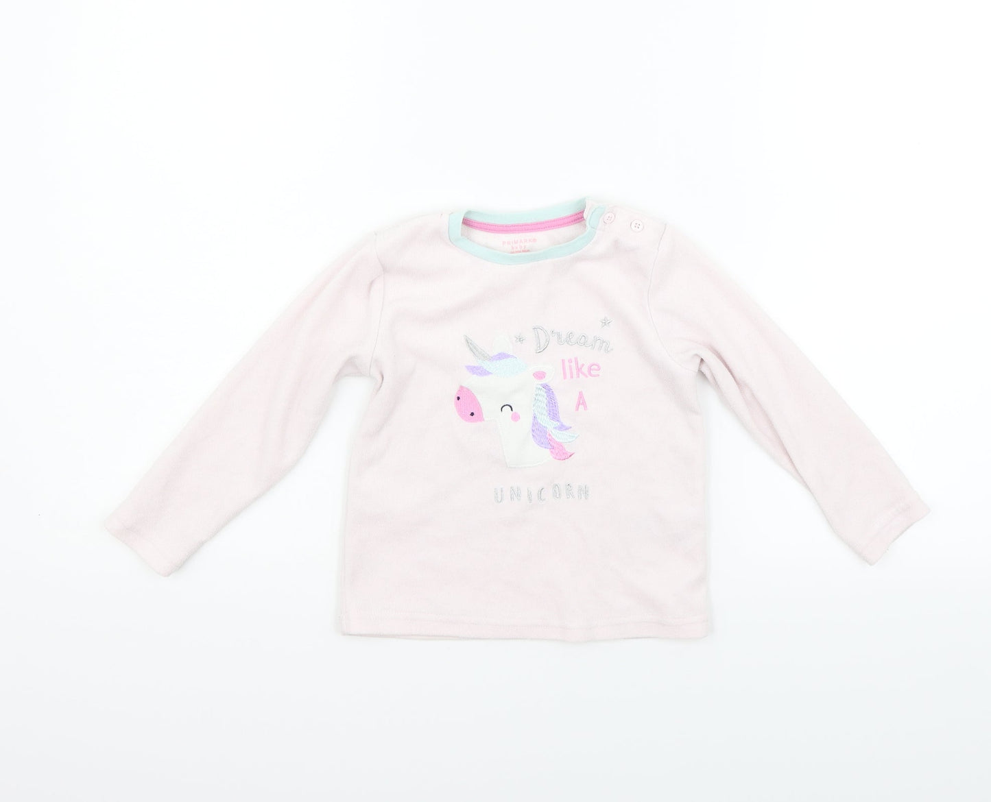 Primark Boys Pink   Pullover Jumper Size 24 Months