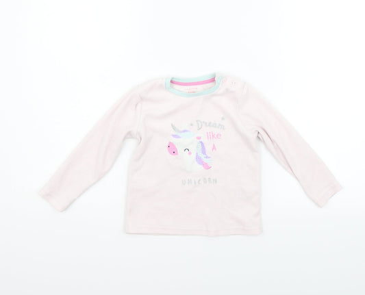 Primark Boys Pink   Pullover Jumper Size 24 Months