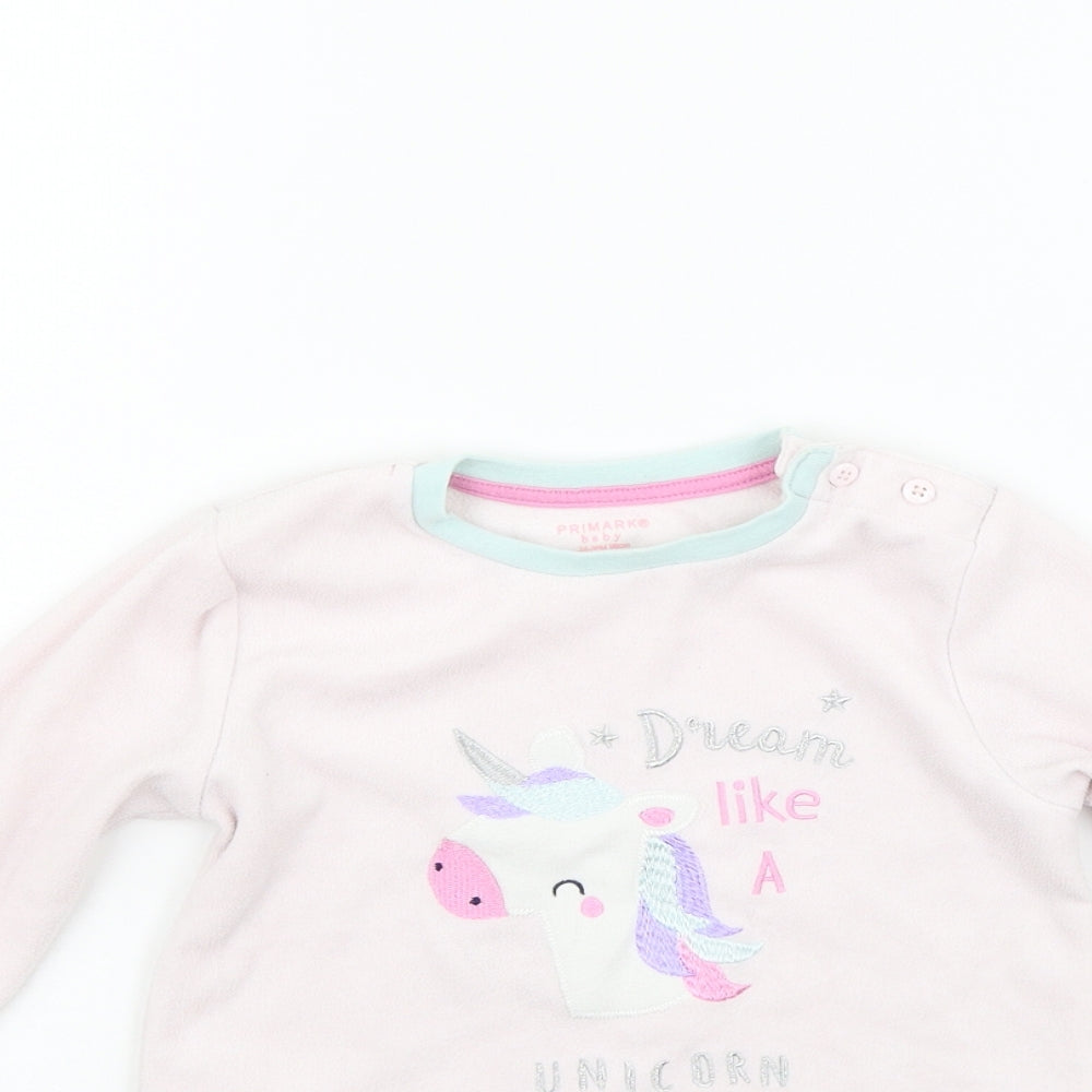 Primark Boys Pink   Pullover Jumper Size 24 Months