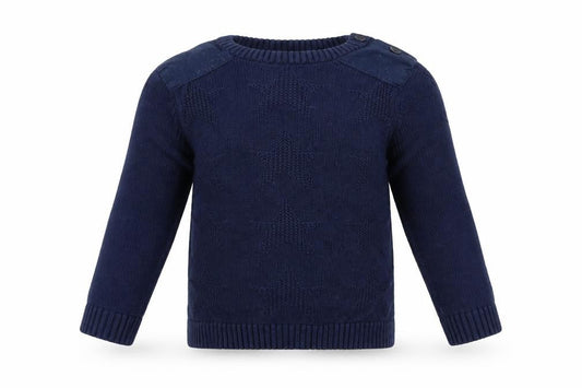 F&F Boys Blue   Pullover Jumper Size 12-18 Months