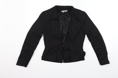 Womens UK Size 8 H&M Black Jacket