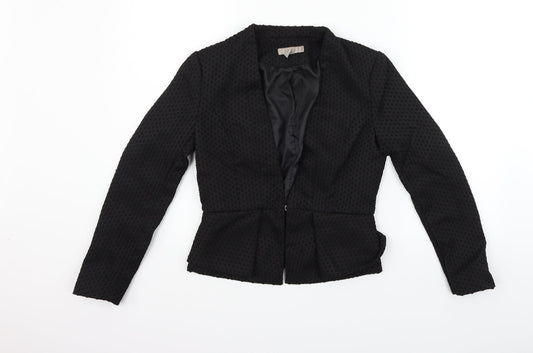Womens UK Size 8 H&M Black Jacket