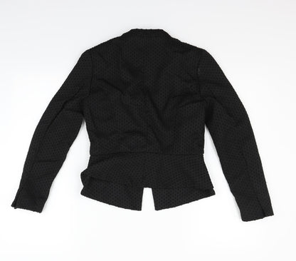 Womens UK Size 8 H&M Black Jacket