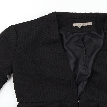 Womens UK Size 8 H&M Black Jacket
