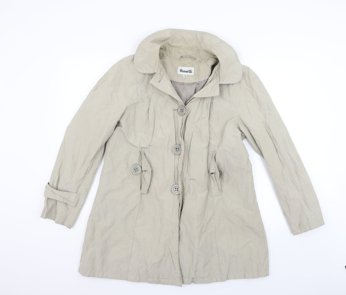 Rosetti Womens Grey   Jacket Coat Size 12