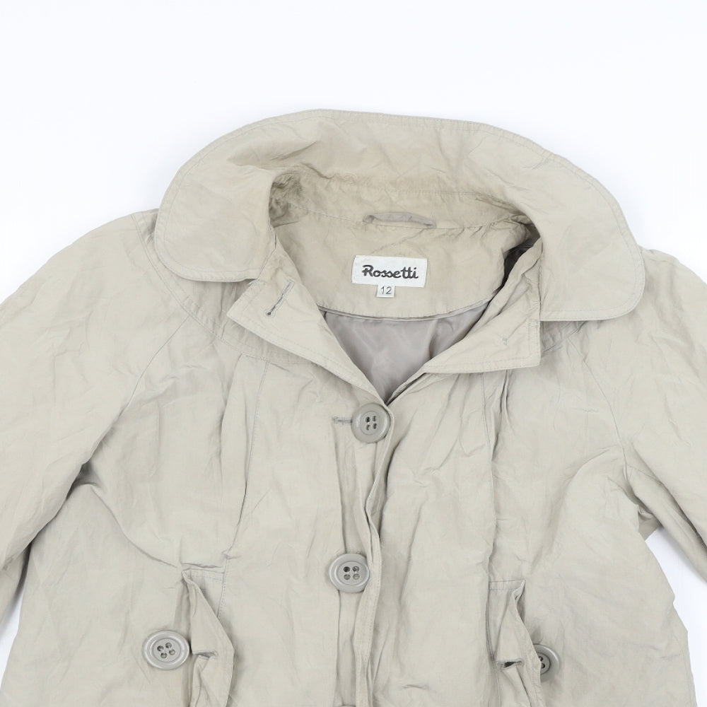 Rosetti Womens Grey   Jacket Coat Size 12