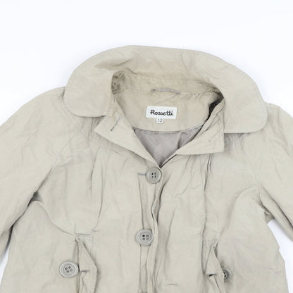 Rosetti Womens Grey   Jacket Coat Size 12