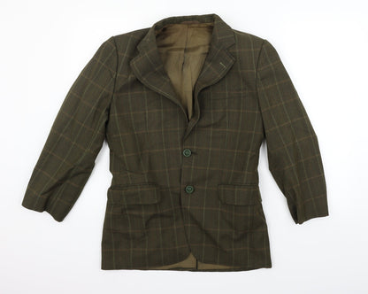 Preworn Womens Green   Jacket Coat Size M