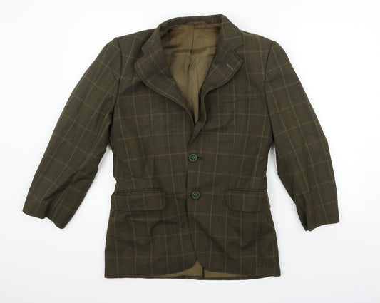 Preworn Womens Green   Jacket Coat Size M