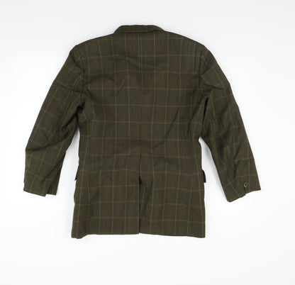 Preworn Womens Green   Jacket Coat Size M