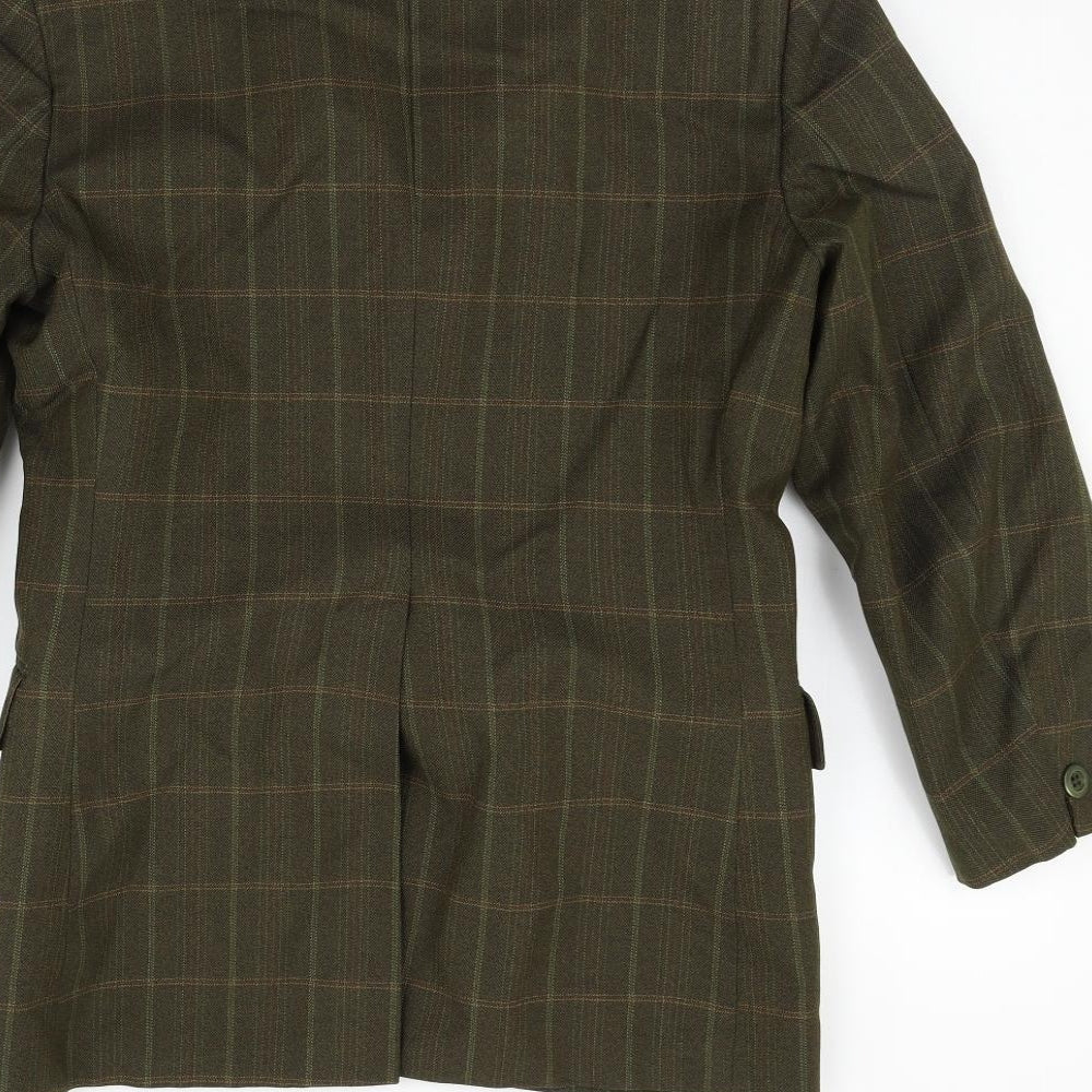 Preworn Womens Green   Jacket Coat Size M