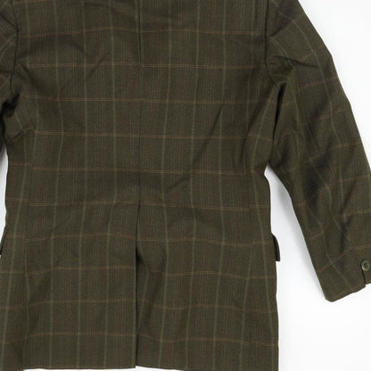 Preworn Womens Green   Jacket Coat Size M