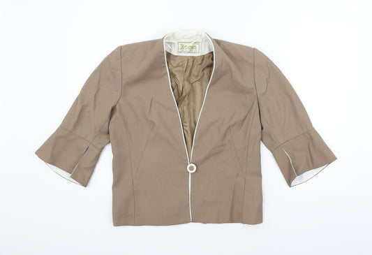 Womens UK Size 12 Roman Beige Jacket