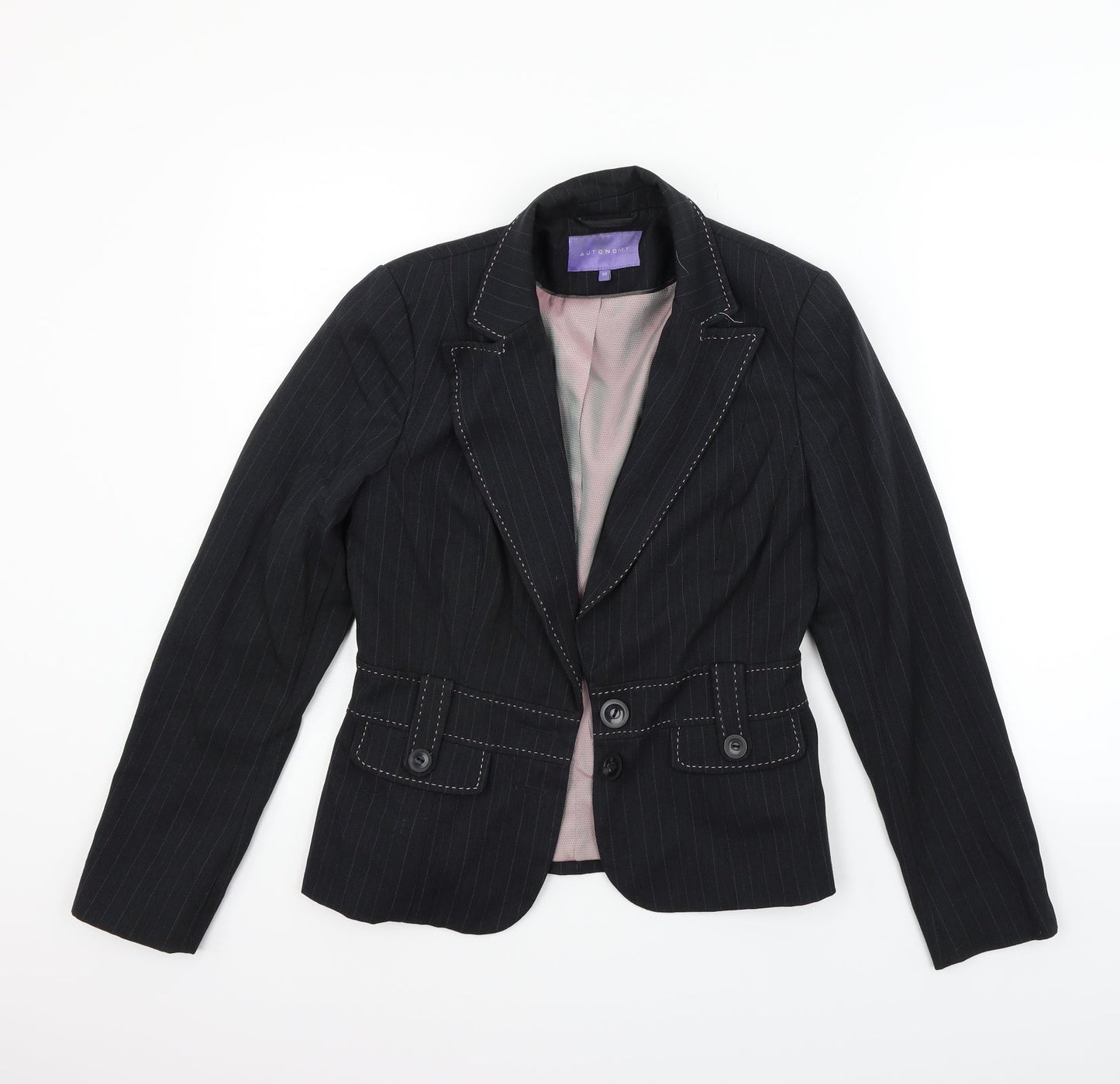 Autonomy Womens Black   Jacket Blazer Size 10