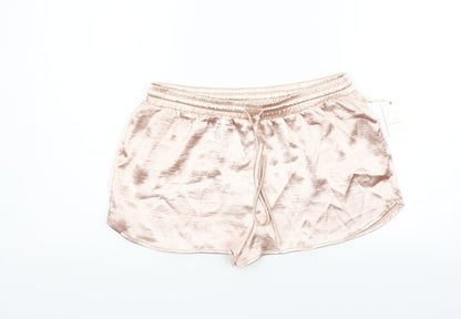 FOREVER 21 Womens Pink   Sweat Shorts Size L