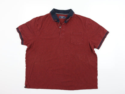 Classics Mens Red    Polo Size XL