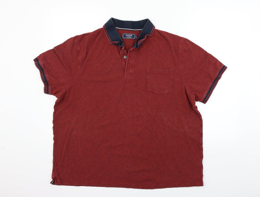 Classics Mens Red    Polo Size XL