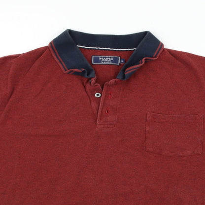 Classics Mens Red    Polo Size XL