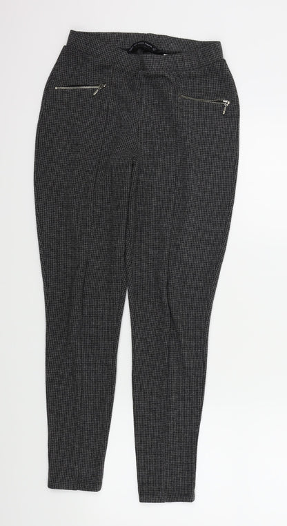 Womens UK Size 12 NEXT Regular Fit  Grey Trousers