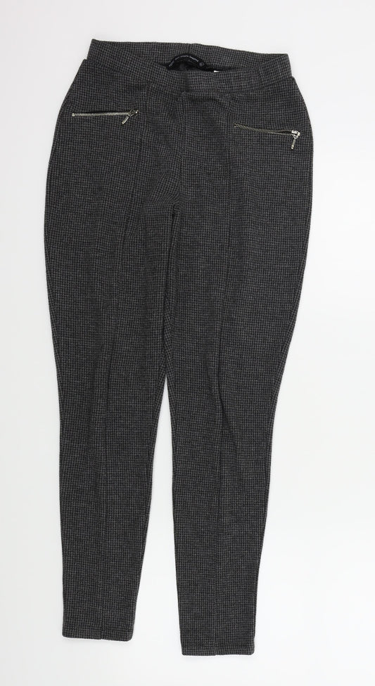 Womens UK Size 12 NEXT Regular Fit  Grey Trousers