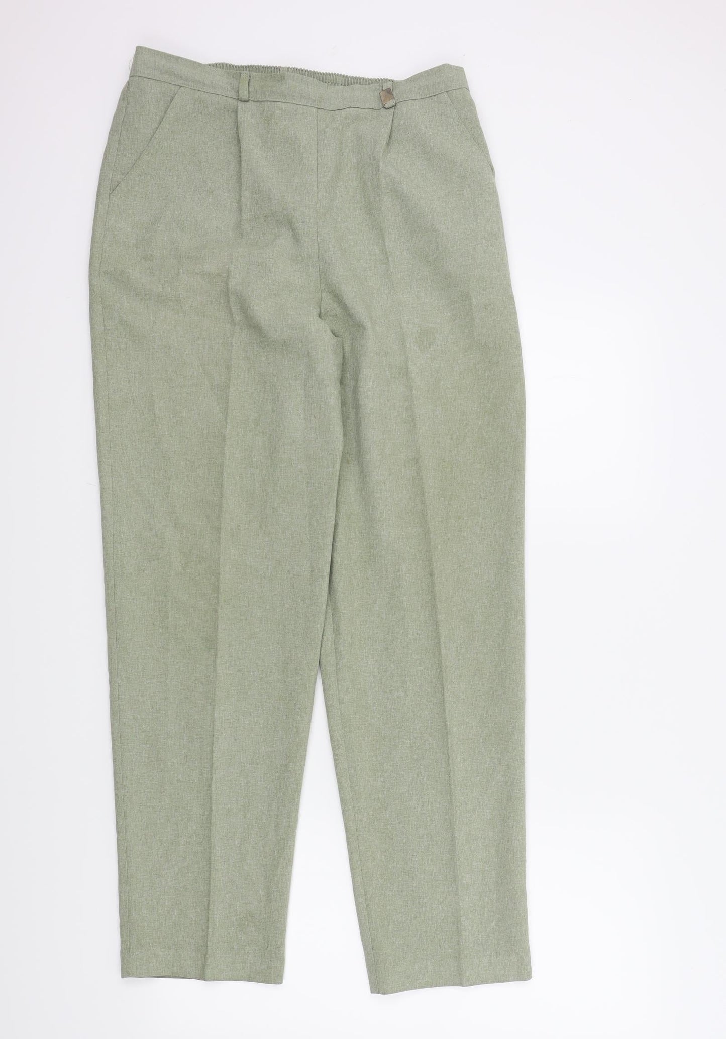 Classic Womens Green   Trousers  Size 14 L27 in