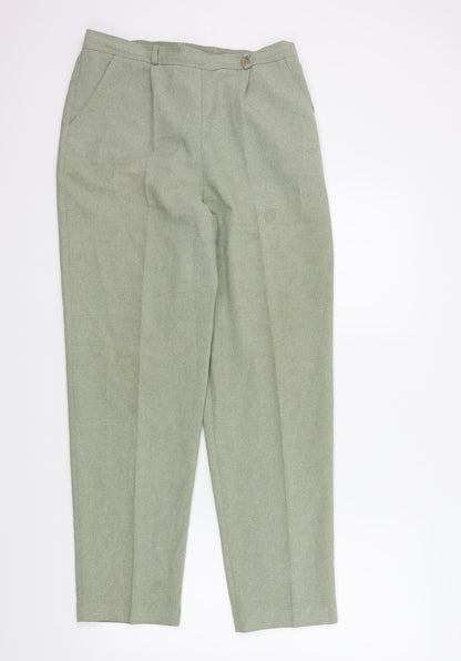 Classic Womens Green   Trousers  Size 14 L27 in