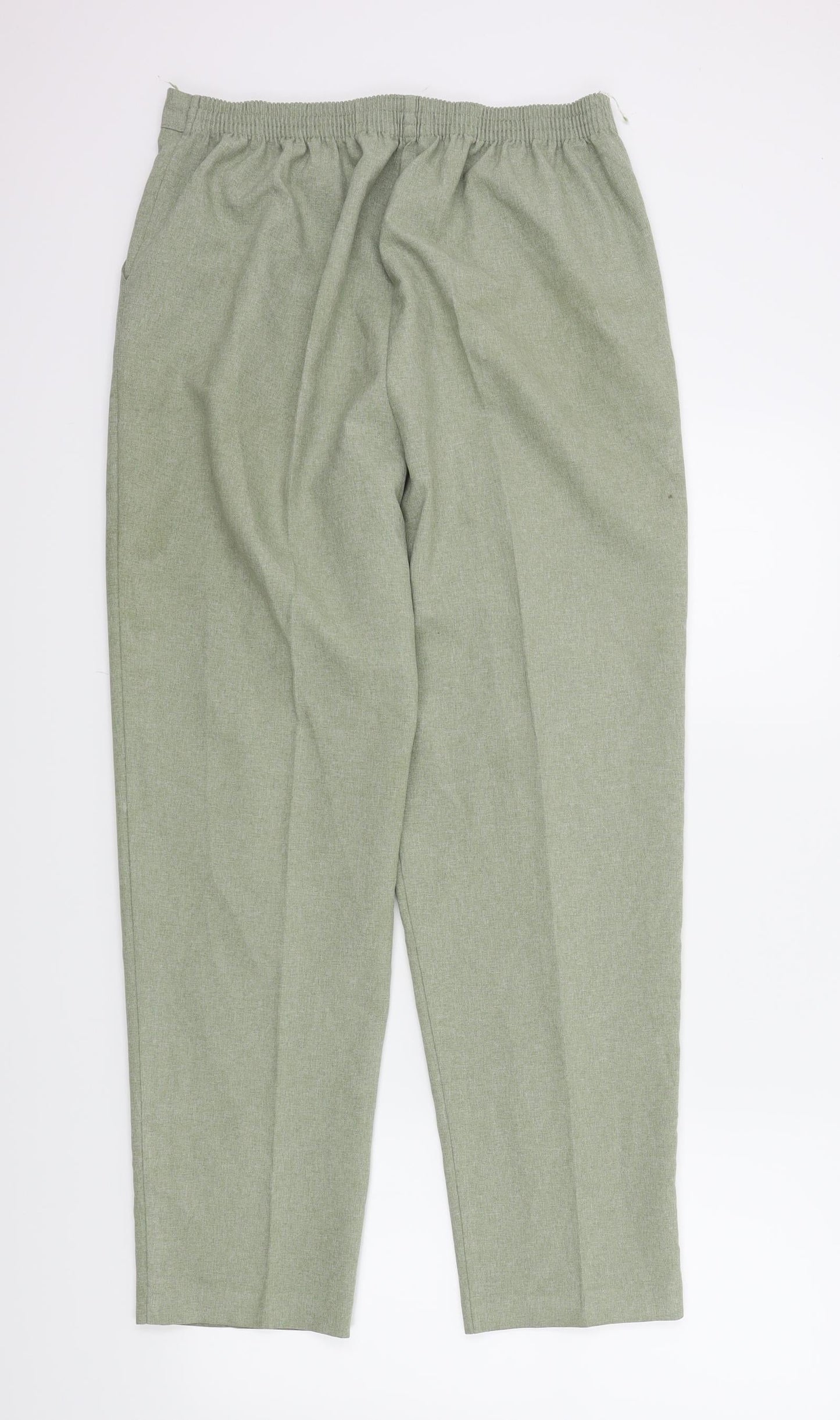 Classic Womens Green   Trousers  Size 14 L27 in