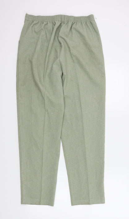 Classic Womens Green   Trousers  Size 14 L27 in