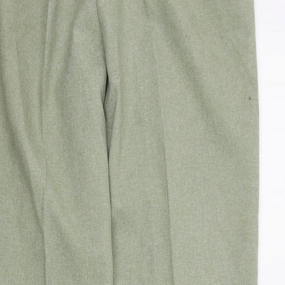 Classic Womens Green   Trousers  Size 14 L27 in