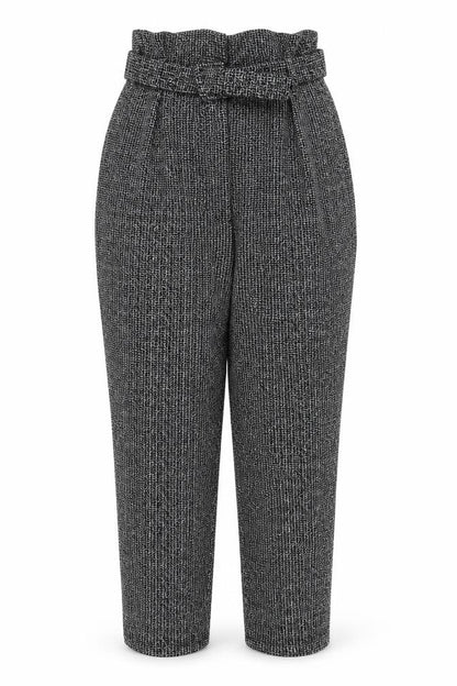 Womens UK Size M Pieces Regular Fit  Grey Trousers