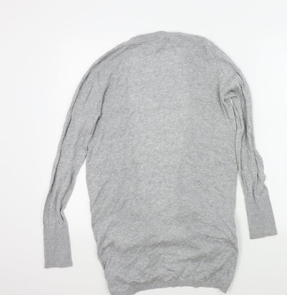 Primark Womens Grey   Cardigan Jumper Size 10