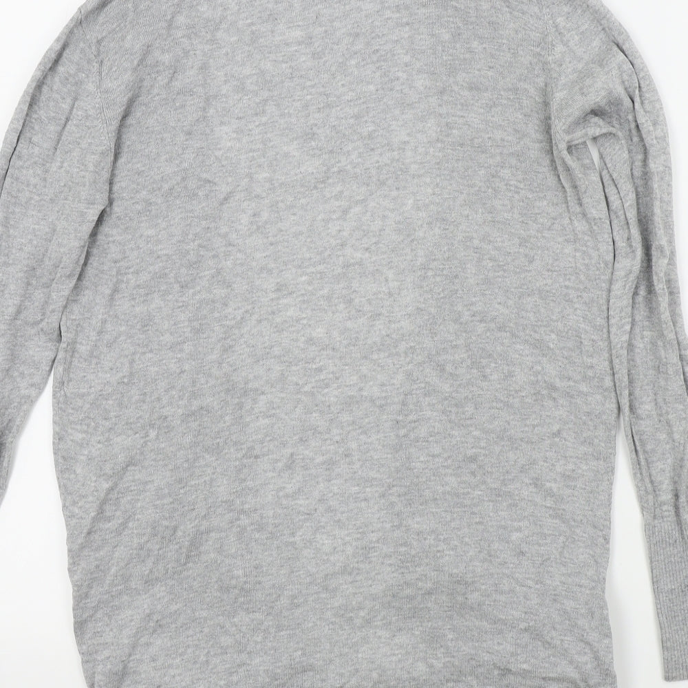 Primark Womens Grey   Cardigan Jumper Size 10