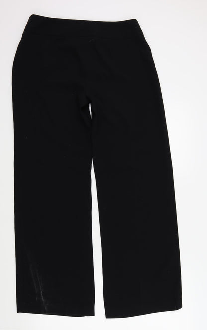 Prinsiples Womens Black   Trousers  Size 12 L30 in