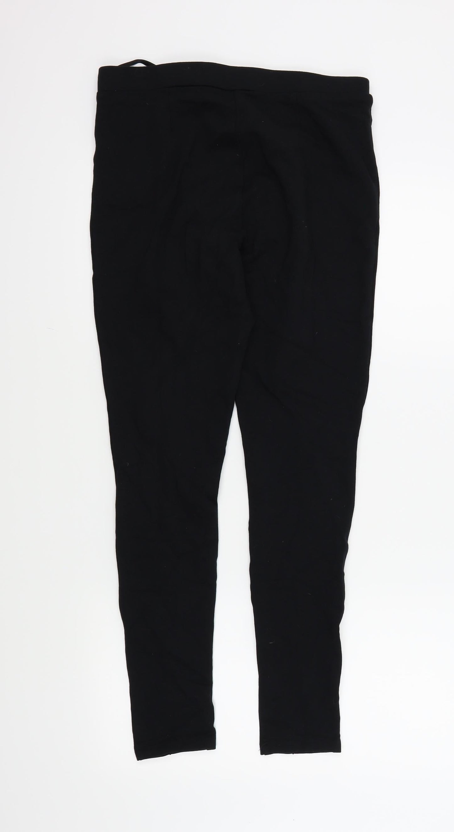 Womens UK Size 12 Bonmarché Regular Fit  Black Trousers