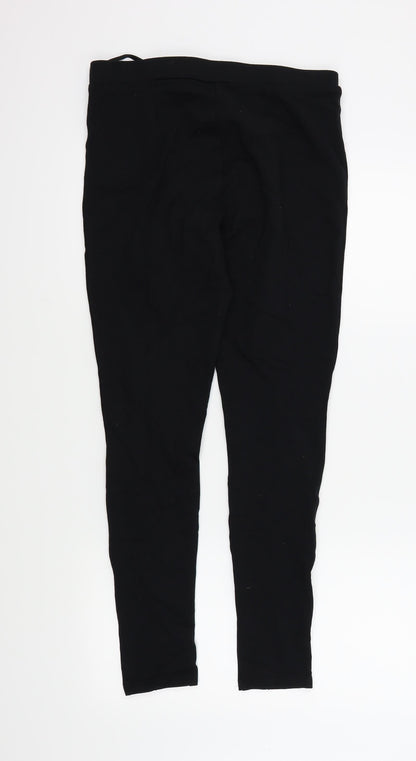 Womens UK Size 12 Bonmarché Regular Fit  Black Trousers