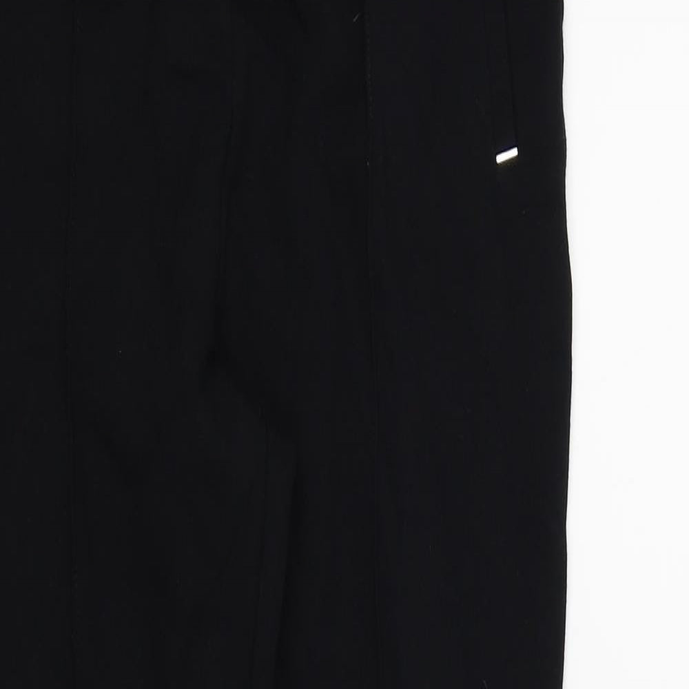 Womens UK Size 12 Bonmarché Regular Fit  Black Trousers