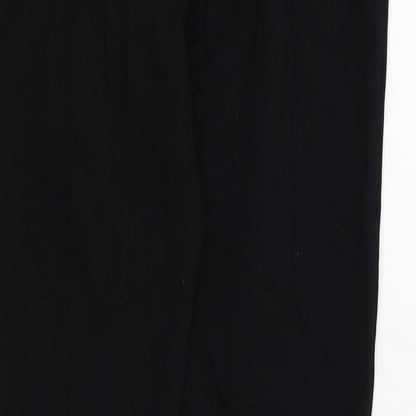 Womens UK Size 12 Bonmarché Regular Fit  Black Trousers