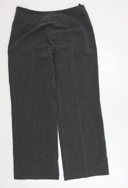 Debenhams Womens Grey   Trousers  Size 14 L30 in
