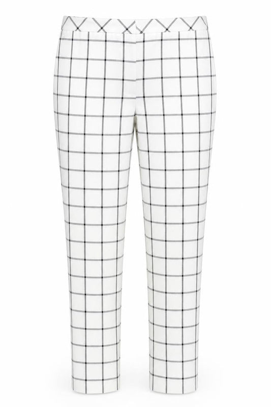 Womens UK Size 14 Primark Regular Fit  White Trousers